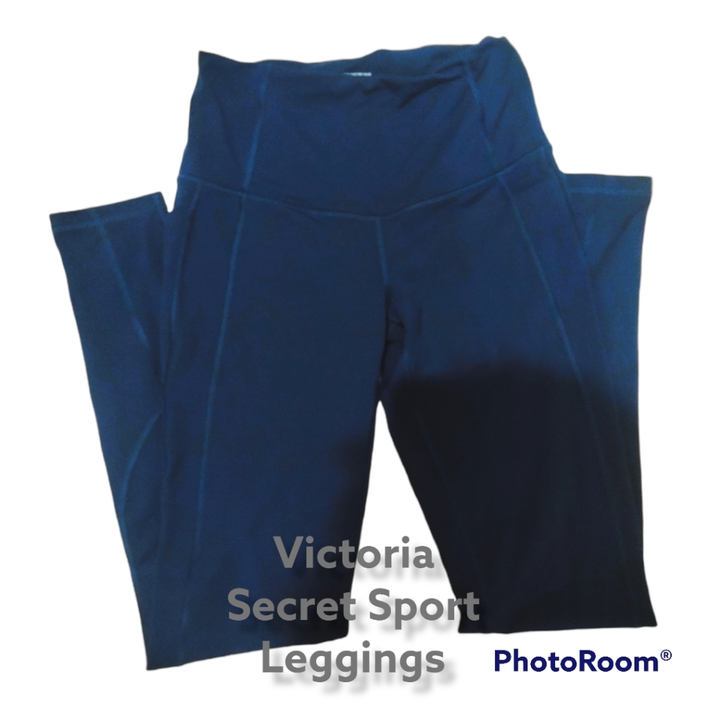 ⚡ Victoria Secret Sport Women's Small Navy Leggings